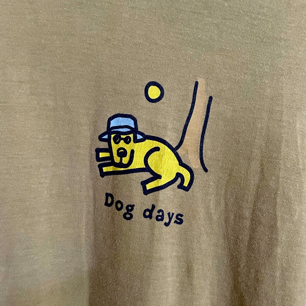 Life is Good Dog T Shirt